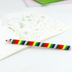 Jumbo multi-colour core rainbow pencil