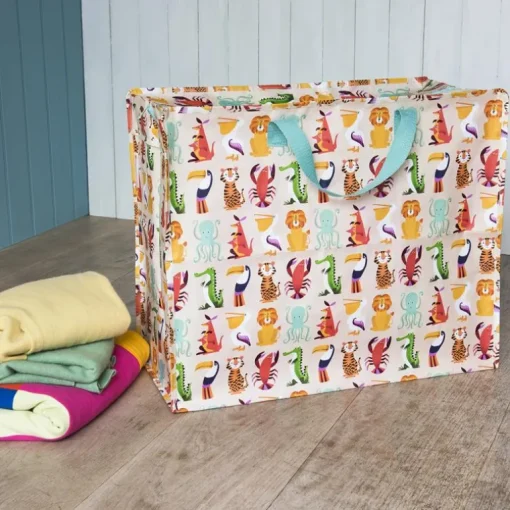 Jumbo storage bag - Colourful Creatures