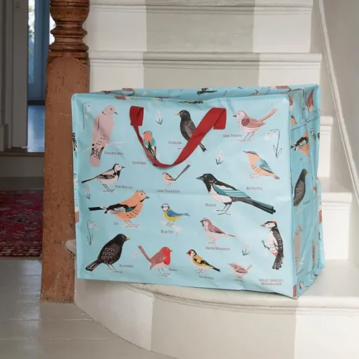 Jumbo storage bag - Garden Birds