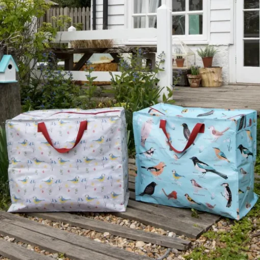 Jumbo storage bag - Garden Birds