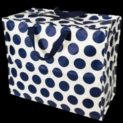 Jumbo storage bag - Spotlight navy on white
