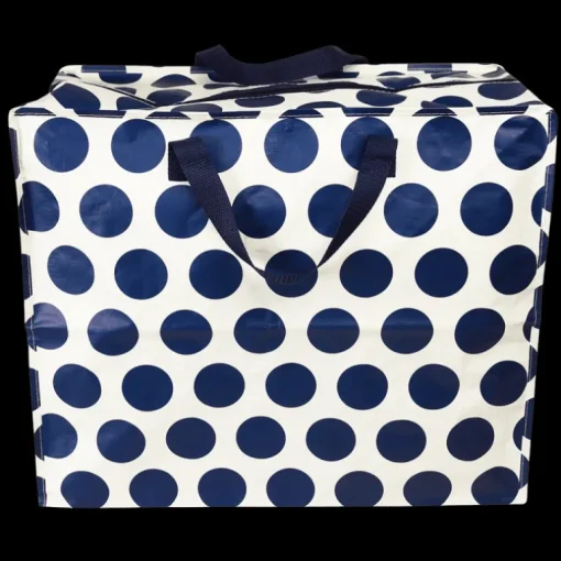 Jumbo storage bag - Spotlight navy on white