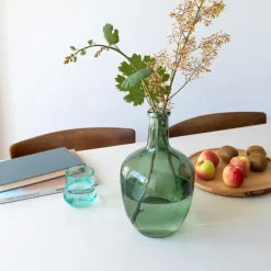 Large bottle vase (31cm) - Green