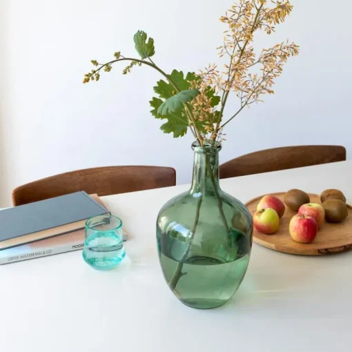 Large bottle vase (31cm) - Green