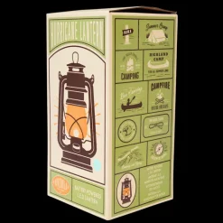 LED hurricane lantern - Aqua