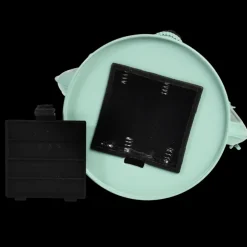 LED hurricane lantern - Aqua