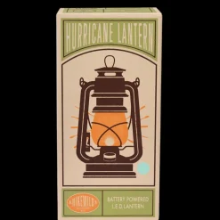 LED hurricane lantern - Aqua