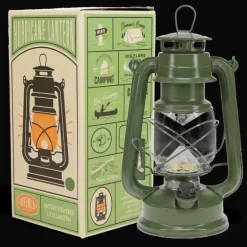 LED hurricane lantern - Green