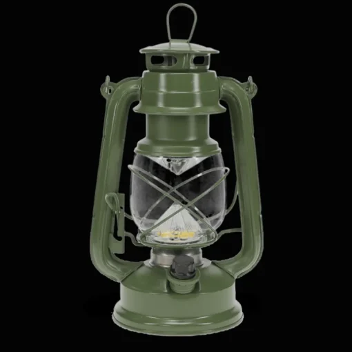 LED hurricane lantern - Green