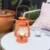 LED hurricane lantern - Orange