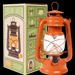 LED hurricane lantern - Orange