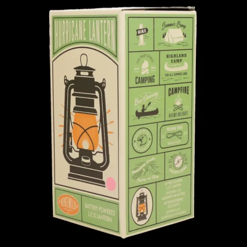 LED hurricane lantern - Pink