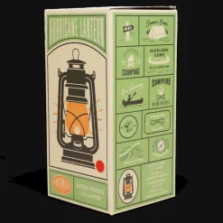 LED hurricane lantern - Red