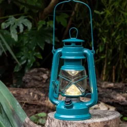 LED hurricane lantern - Spirit of Adventure blue