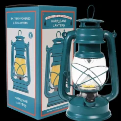 LED hurricane lantern - Spirit of Adventure blue