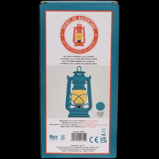LED hurricane lantern - Spirit of Adventure blue