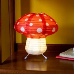 LED mushroom table lamp
