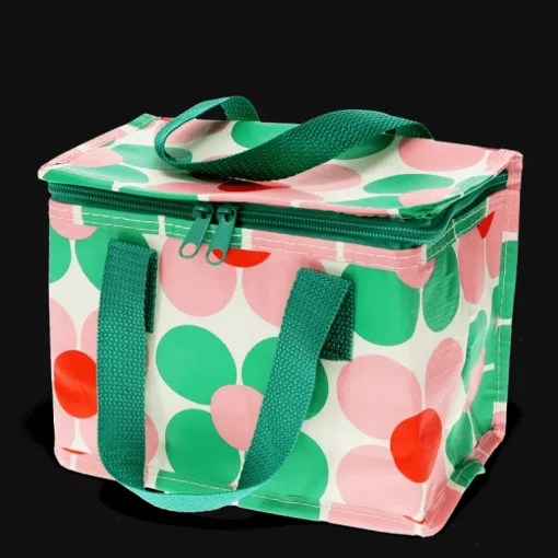 Lunch bag - Pink and green Daisy