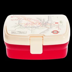 Lunch box with tray - TfL Heritage Tube map