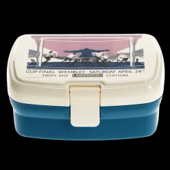 Lunch box with tray - TfL Vintage Poster "Cup Final"