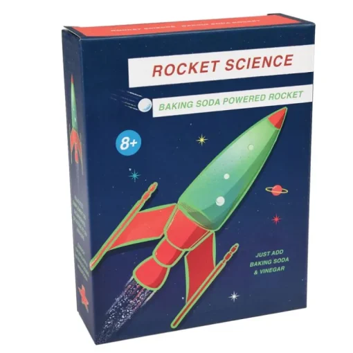 Make your own baking soda space rocket