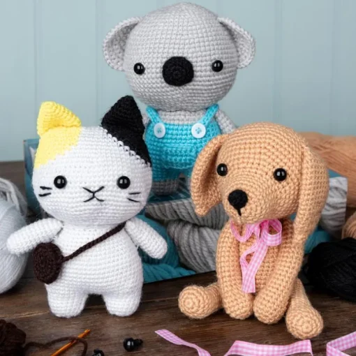 Make your own crochet animal kit - Cat
