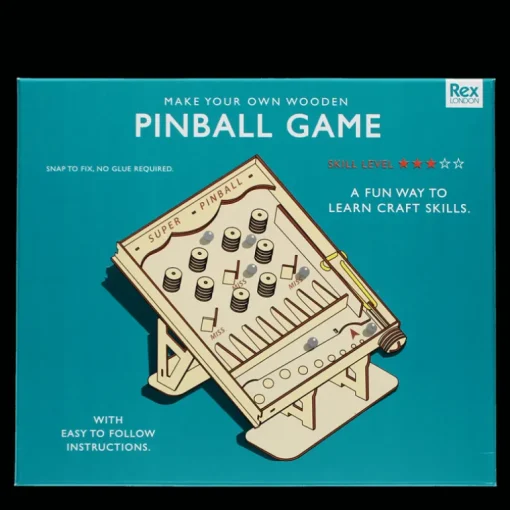 Make your own wooden table game - Pinball