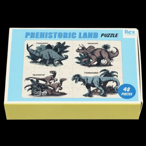 Matchbox jigsaw puzzle (48 pieces) - Prehistoric Land