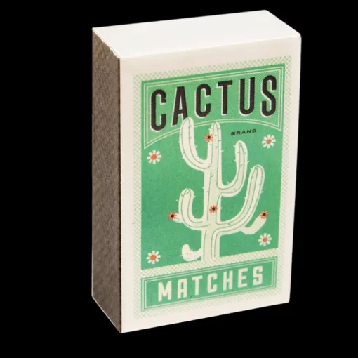Matchbox size notepad - Cactus