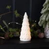 Matt ceramic LED decoration - Small Christmas tree