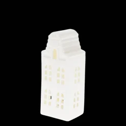Matt ceramic LED decoration - Medium house