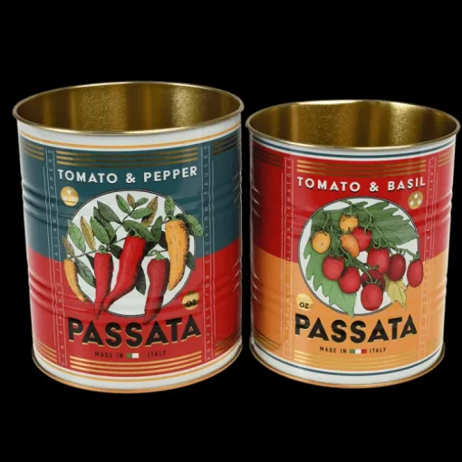 Medium storage tins (set of 2) - PASSATA