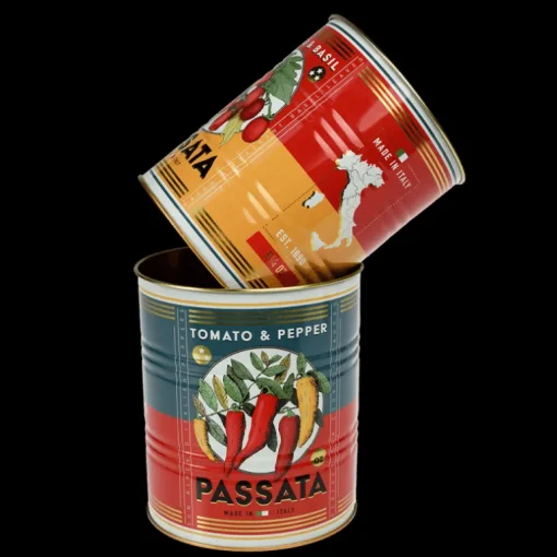 Medium storage tins (set of 2) - PASSATA