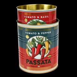Medium storage tins (set of 2) - PASSATA