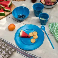 Melamine bowl - Petrol blue