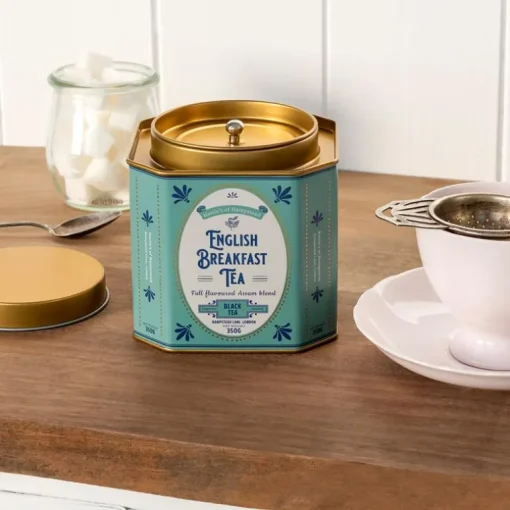 Metal tea caddy - English Breakfast
