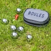 Mini Boules set in travel case