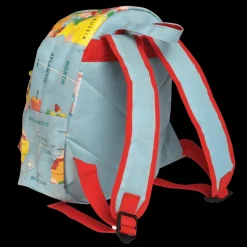 Mini children's backpack - World Map