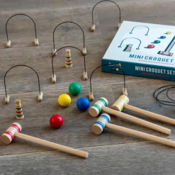 Mini croquet set
