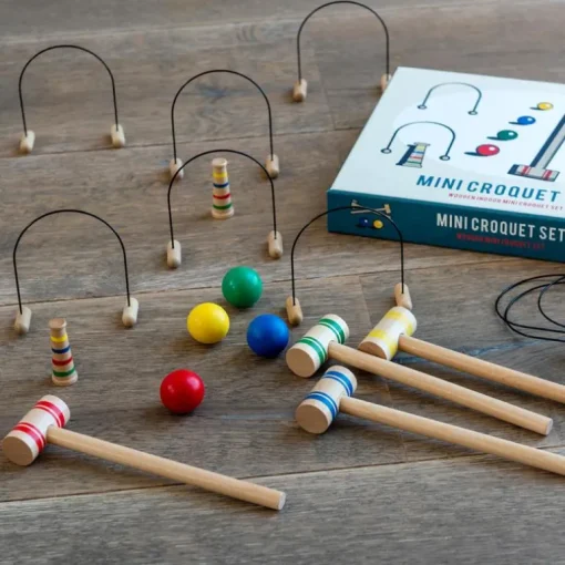 Mini croquet set