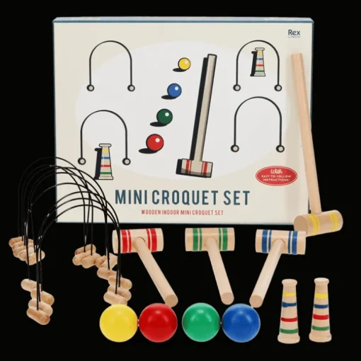 Mini croquet set