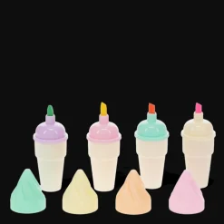 Mini highlighters (set of 4) - Ice cream