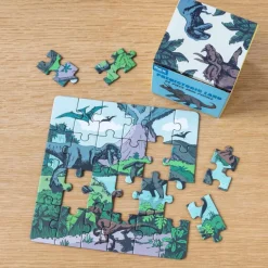 Mini jigsaw puzzle - Prehistoric Land