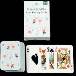 Mini playing cards - Mimi and Milo