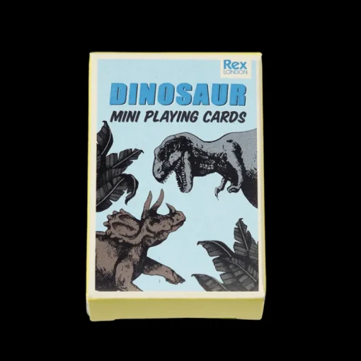 Mini playing cards - Prehistoric Land dinosaur