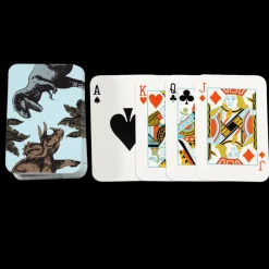 Mini playing cards - Prehistoric Land dinosaur