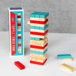 Mini wooden topple tower - Wild Bear