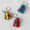 Mini worry doll amulet with keyring - Assorted (SINGLE)