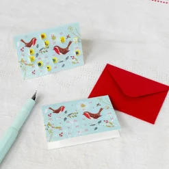 Miniature advent calendar Christmas card - Winter Walk
