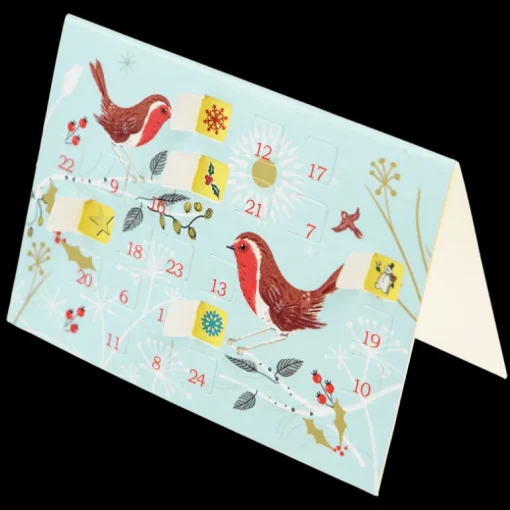 Miniature advent calendar Christmas card - Winter Walk
